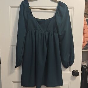 Altar'd State Teal Mini Dress